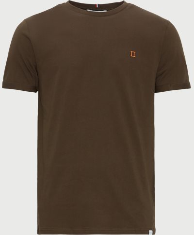 Les Deux T-shirts NØRREGAARD T-SHIRT LDM101155 2401 Brown